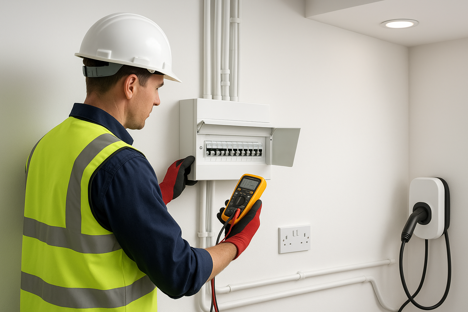 Commercial Electrician Belmont service image