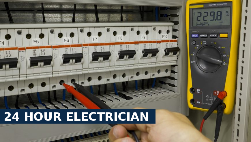 24 Hour electrician Belmont