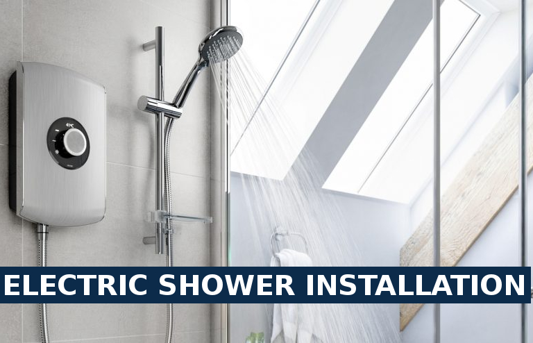 Electric shower installation Belmont